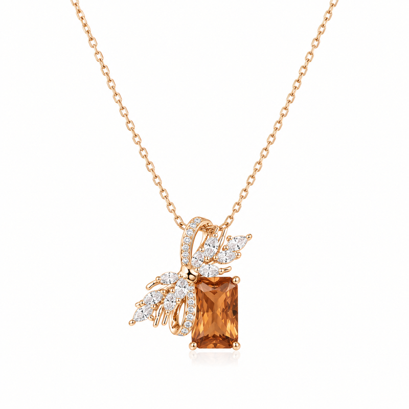 Rose Gold Pendent Necklace
