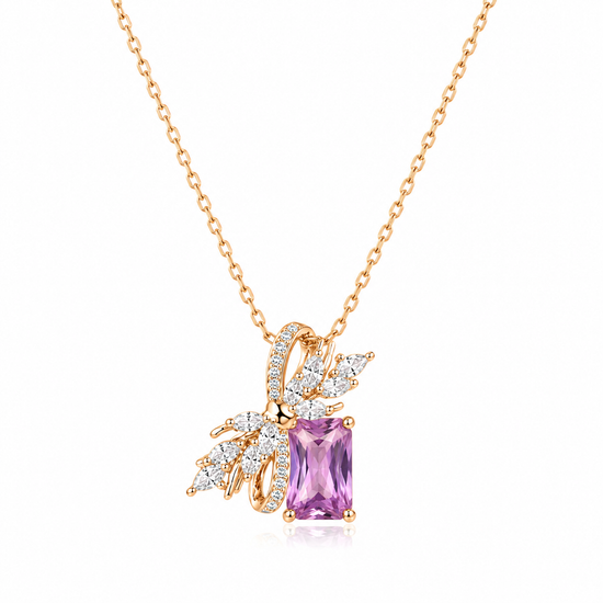 Rose Gold Pendent Necklace