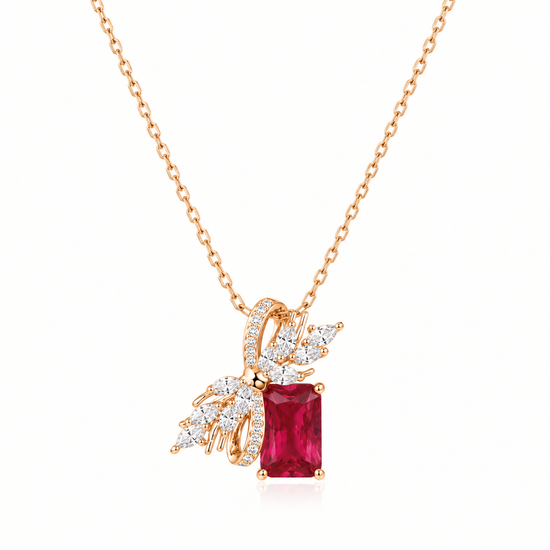 Rose Gold Pendent Necklace